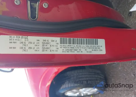 2015 Dodge Journey Se z USA, uszkodzony, nr VIN 3C4PDCAB2FT726667